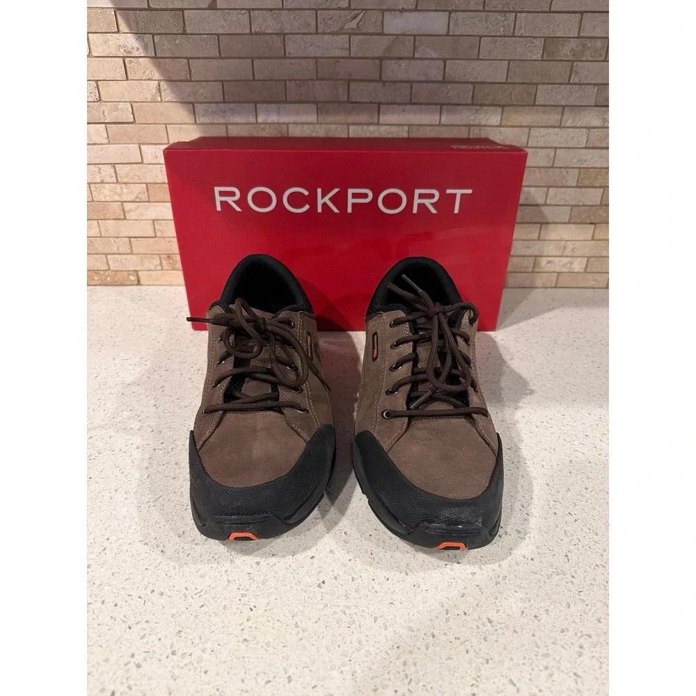 Rockport Chranson Walking Shoes Mens 12‎ Brown Black